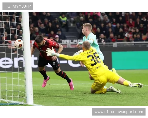 吉鲁补射门前抢点AC米兰再下一城